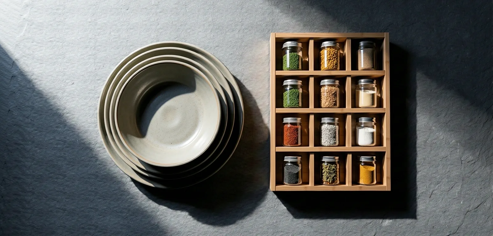 Professional kitchen organization
